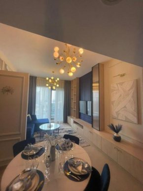 Elegant 1BR at Sparkle T1 With Marina View Near Beach